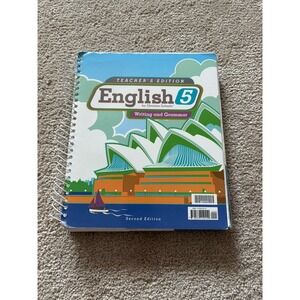 BJU Press English Gr 5 Teacher's Edition w/ CD Rom‎